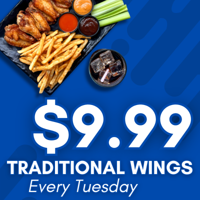 Tuesday Wings Special October 1