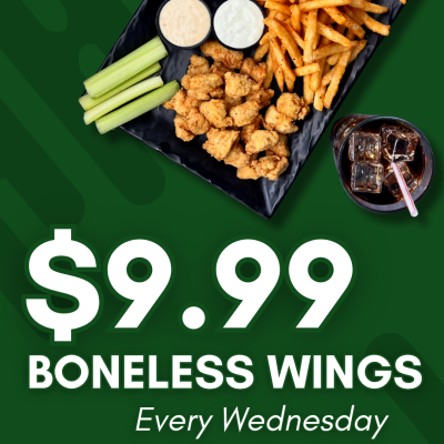 Wednesday Boneless Special October 1